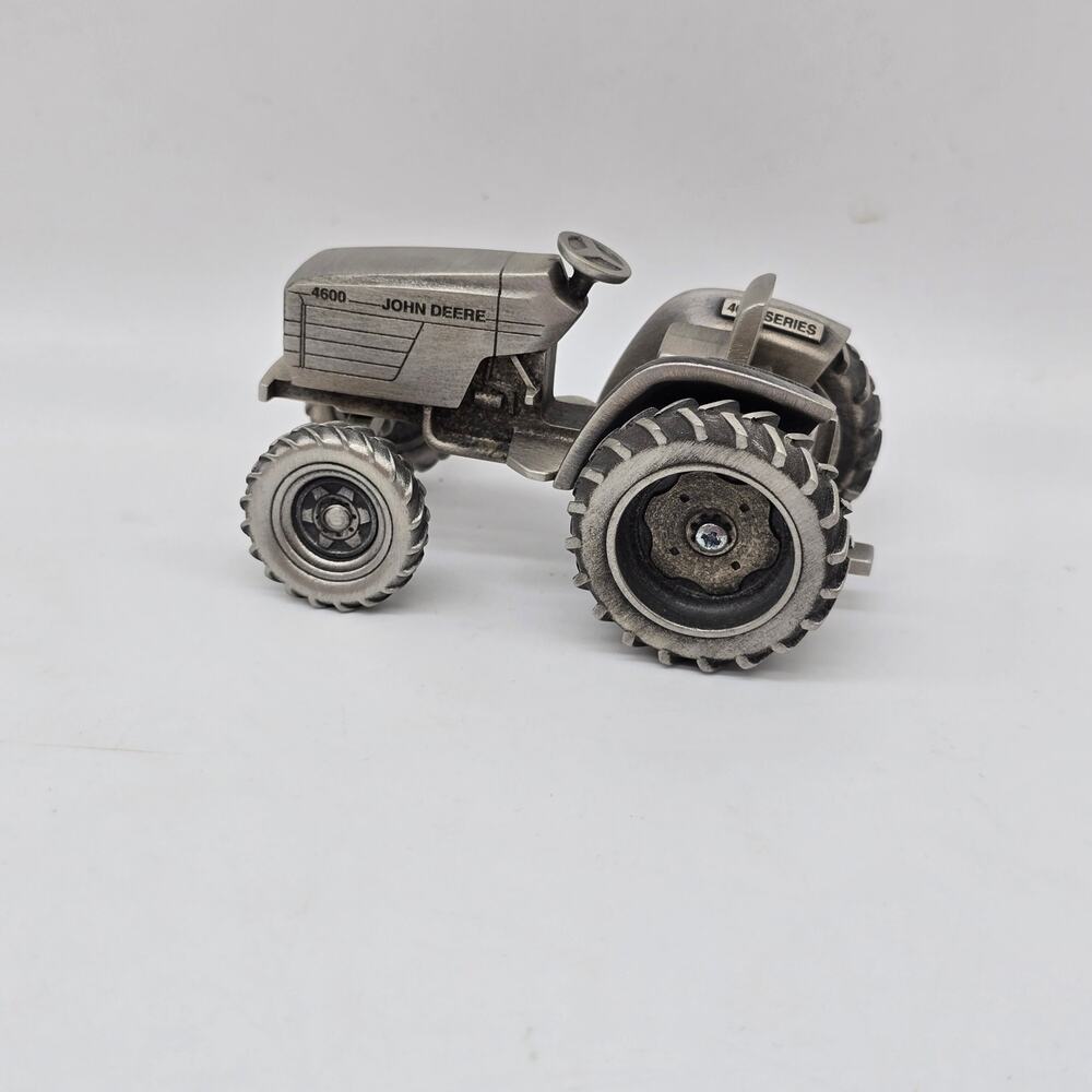 John Deere 4600 Compact Utility Tractor Pewter Replica Limited Edition Augusta